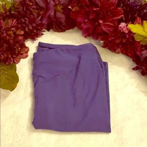 Solid Purple Butter soft legging